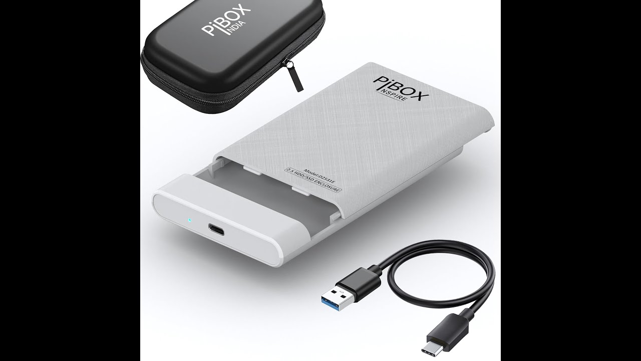 CONNECT SSD TO ANDROID PHONE|| PIBOX SATA SSD ENCLOSURE|| - YouTube