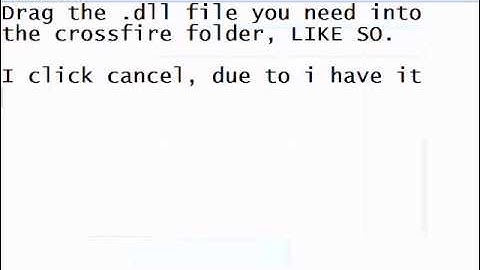 NoSkillNeeded Public CrossFire Hack ~ d3dx9_35.dll Error - How-to Fix