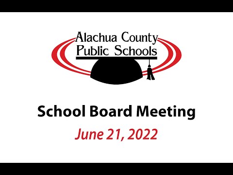 School Board Meeting 6-21-22