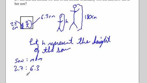 Ratio and Proportion problem solving by cross multiplication and algebra