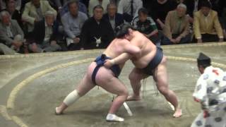 20160518 大相撲夏場所11日目　稀勢の里　ｖｓ　勢　キセノン万全