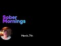 2 Min Recovery Reading to help You Get Sober &amp; Stay Sober. March 7th