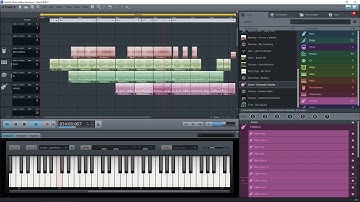 Magix Music Maker - Not all instruments have to change pitch at the same time