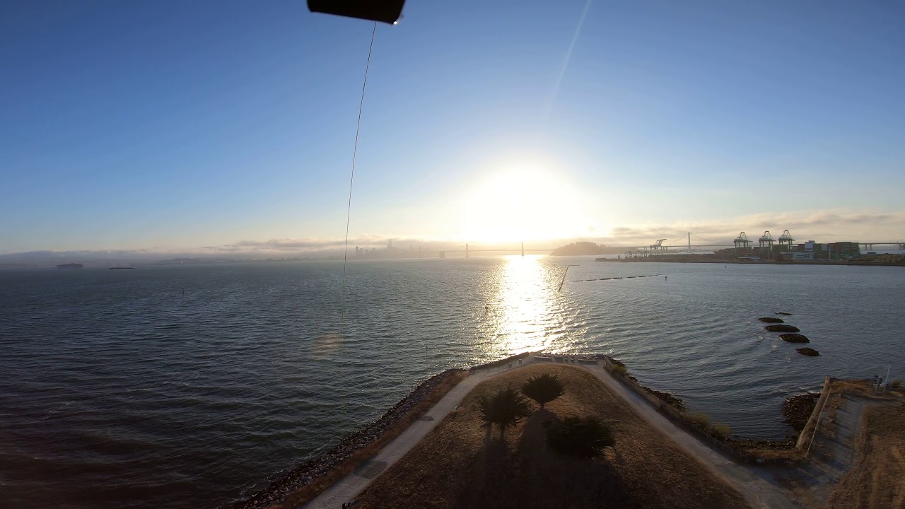 Oakland, CA Middle Harbor Shoreline Park, Kite Flying Video 1 YouTube