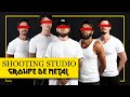 Shooting studio avec un groupe de metal  ft prismeria
