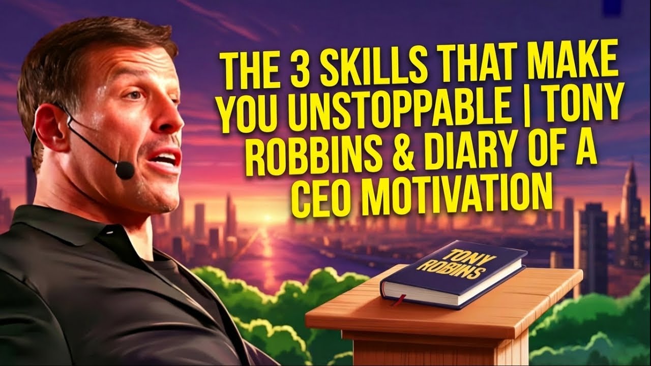 The 3 Skills That Make You Unstoppable | Tony Robbins & Diary of a CEO Motivation