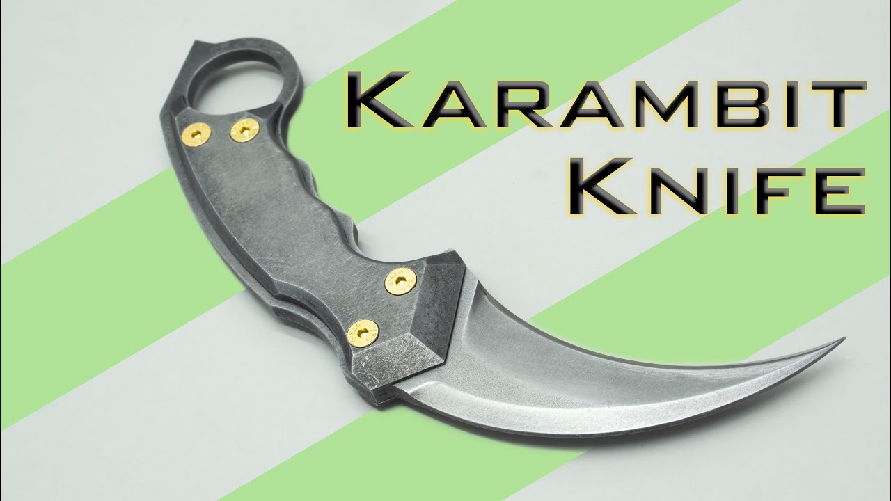 Knife Making Making a Karambit Knife YouTube