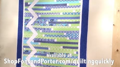 How To Make the Stitch and Slice Zigzag Quilt