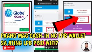 Paano mag cash-in ng LPB Wallet para sa eloading ng ating LPB Piso Wifi? | Ondong TV