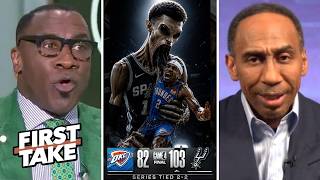 FIRST TAKE | Wemby is the real meaning of MVP! - Shannon on Spurs crush Thunder, to tie series 2-2
