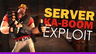 TF2 - Server KABOOM Exploit (How to crash the server)