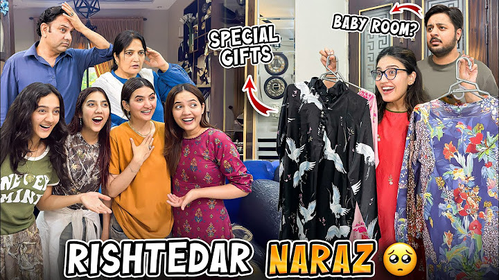 NEW BABY ROOM KAHA BANY GA? 👶🏻♥️ | Rishtedaro Ny Larai Dal Di 😰 | Behno K Lea Special Dress 😍