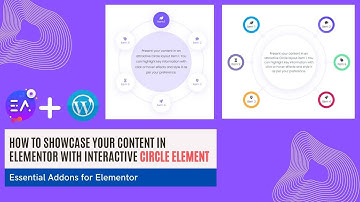 How to Showcase your content in Elementor with Interactive Circle element