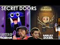 2 secret doors in garten of ban ban  roblox doors hotel update a000 fgteev 2 games in 1