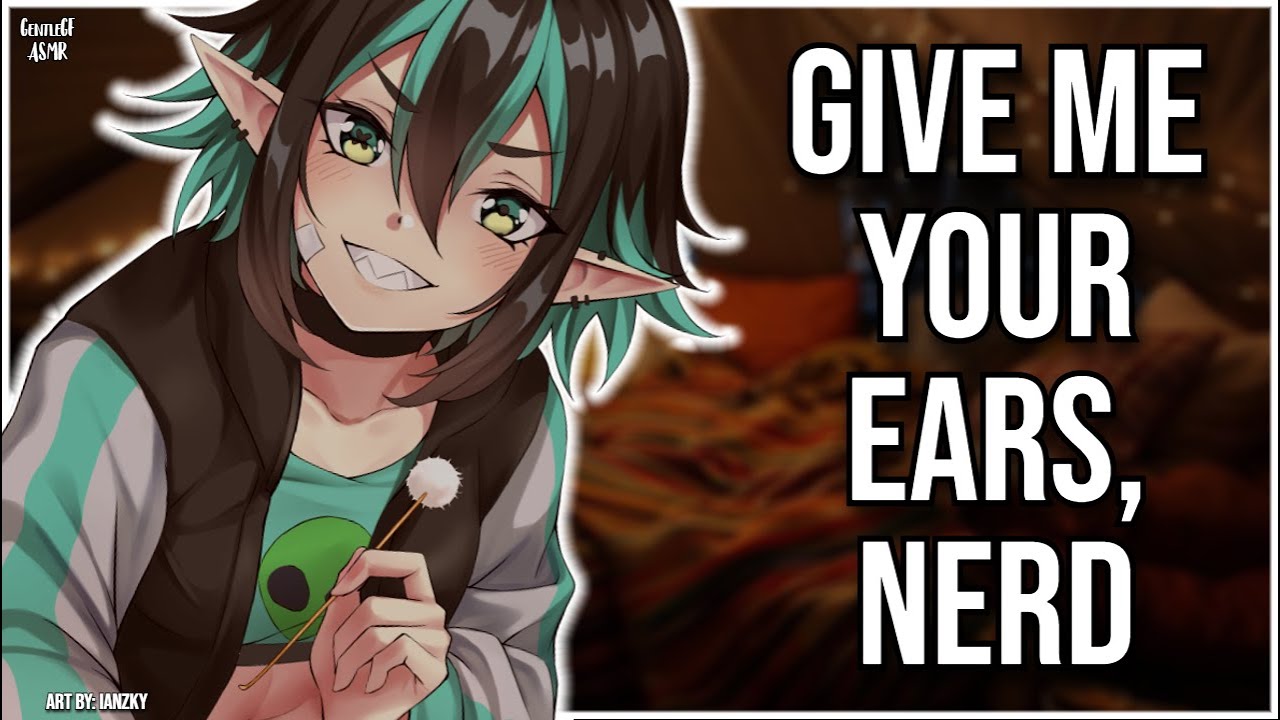 3DIO ASMR | Tomboy Cleans your Ears in her Blanket Fort 🔥 | Deep Voice | Chaotic Ear Cleaning