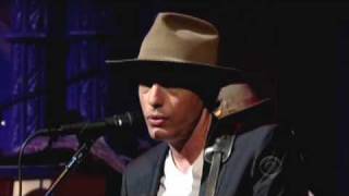 JACOB DYLAN LIVE! ON DAVID LETTERMAN chords