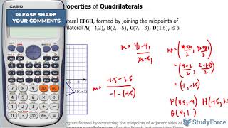 📚 Proving Midpoint Properties of Quadrilaterals
