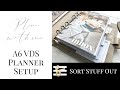 A6 Van der Spek Planner Setup - Plan With Me - Minimal Planner - Ring Planner Flip Through