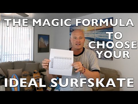 The Magic Formula for Choosing Your Ideal Surfskate Deck Specs