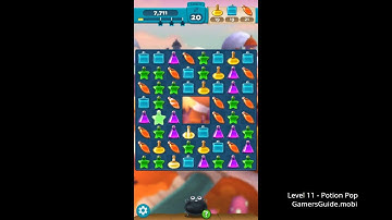 Potion Pop Level 11 - Gameplay Help Guide - iOS/Android