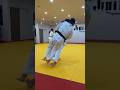 업어치기 모션에 모두걸기 Okuri ashi barai after the Seoi nage motion