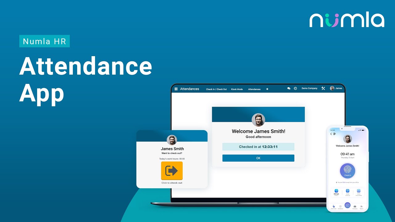 Employee Attendance Management System | Attendance Mobile App with Location Tracking | Numla HR
