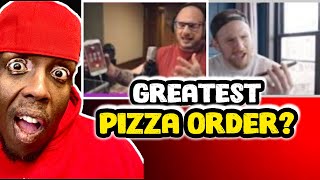 Rapper FIRST TIME REACTION to Mac Lethal - The Greatest Pizza Order Ever