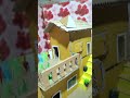 Miniature building cardboards #ytshorts #shorts #diy #Making a House Red cardboards Diy#craft