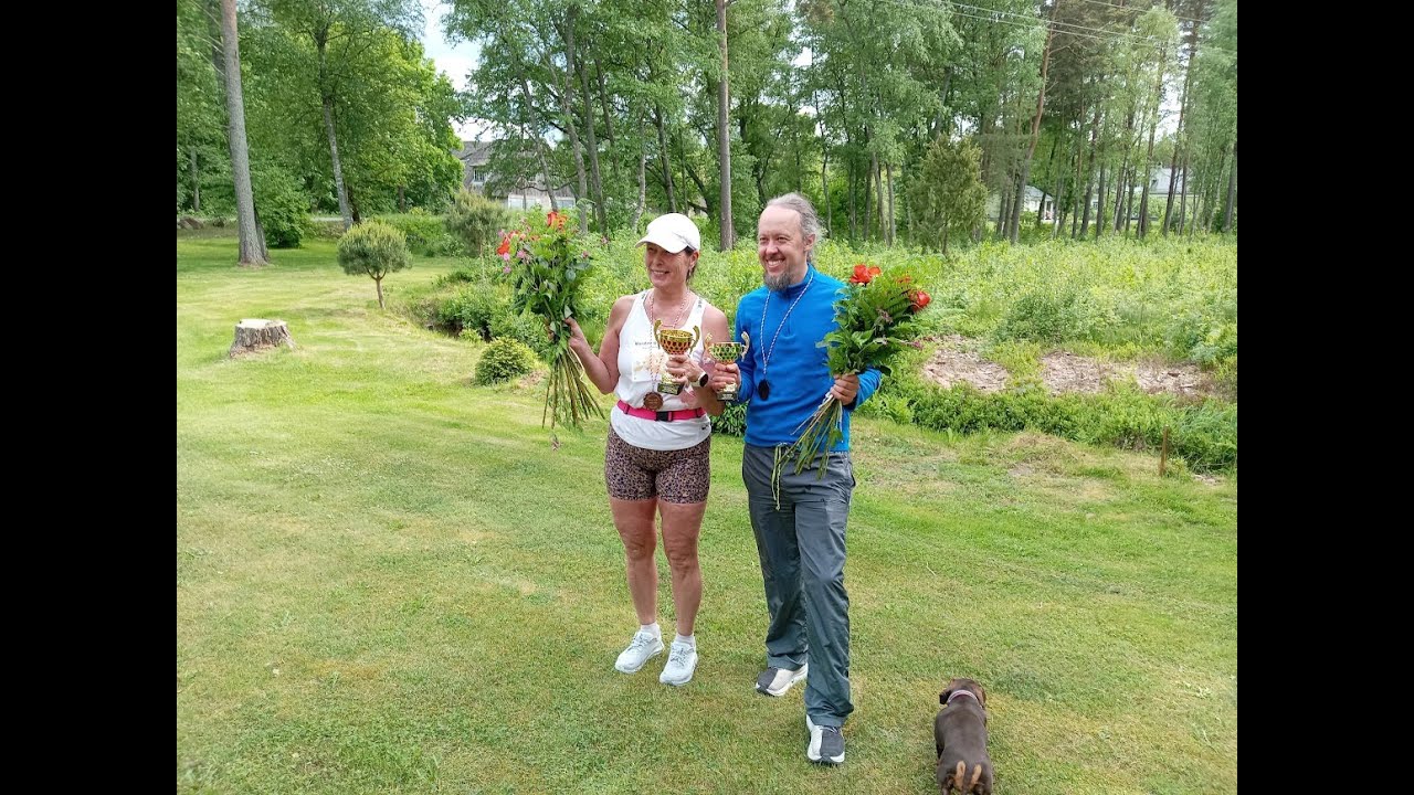 Jõelähtme maraton - Hene 200.  Aulo 100. ❤️