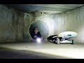 Storm Drain Exploration: Angry Raccoon!!