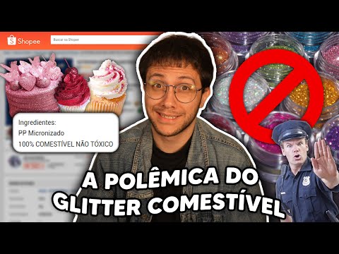 Are they putting PLASTIC in your CANDY? (the so-called "edible" glitter)