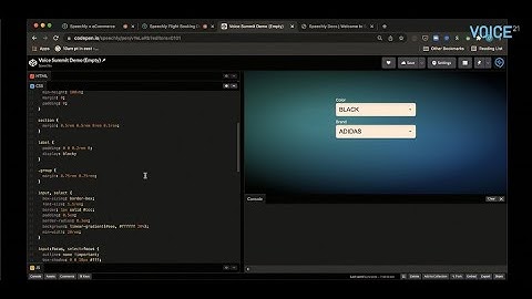 How to add voice forms to a website in less than 15 min - live coding demo by Speechly CEO: VOICE21