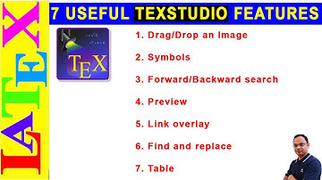Seven useful features of TeXstudio (LaTeX Tips/Solution-45)
