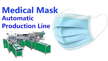 Disposable 3ply Surgical Mask Making Machine