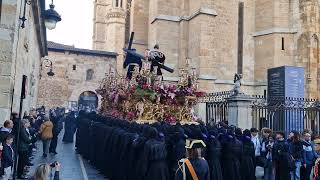 4K🛑El Nazareno por la Catedral. Los Pasos. Semana Santa León 2023