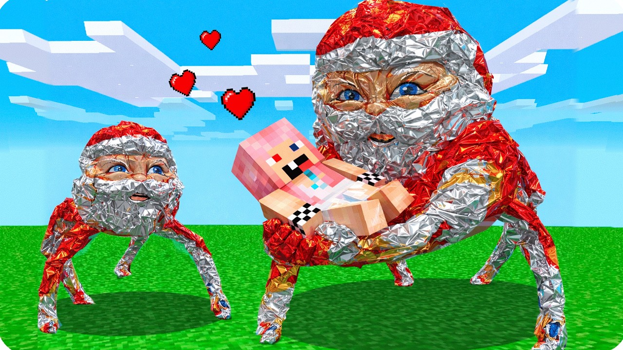 🩰МЕНЯ ПРИЮТИЛА СЕМЬЯ ГУГУ ГАГА в МАЙНКРАФТ! ЛЕСКА