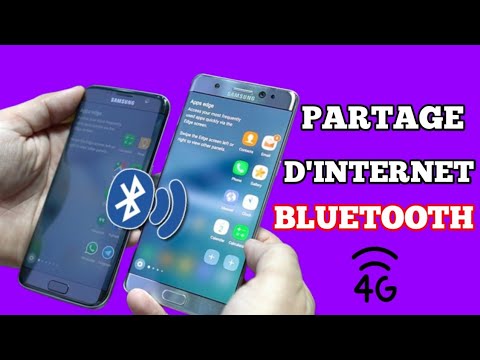 Comment partager l'internet en utilisant le Bluetooth