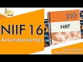 Niif 16 arrendamientos    resumen y anlisis