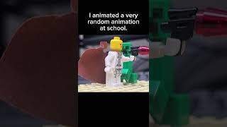 What did I even create? #lego #stopmotion #animation #shorts #funny #school