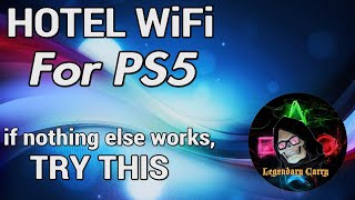 How to Connect your PS5 to Hotel Wifi