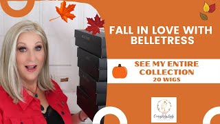 Fall In Love With BELLE TRESS wigs | See my entire collection of 20 Belle Tress wigs| CrazyWigLady