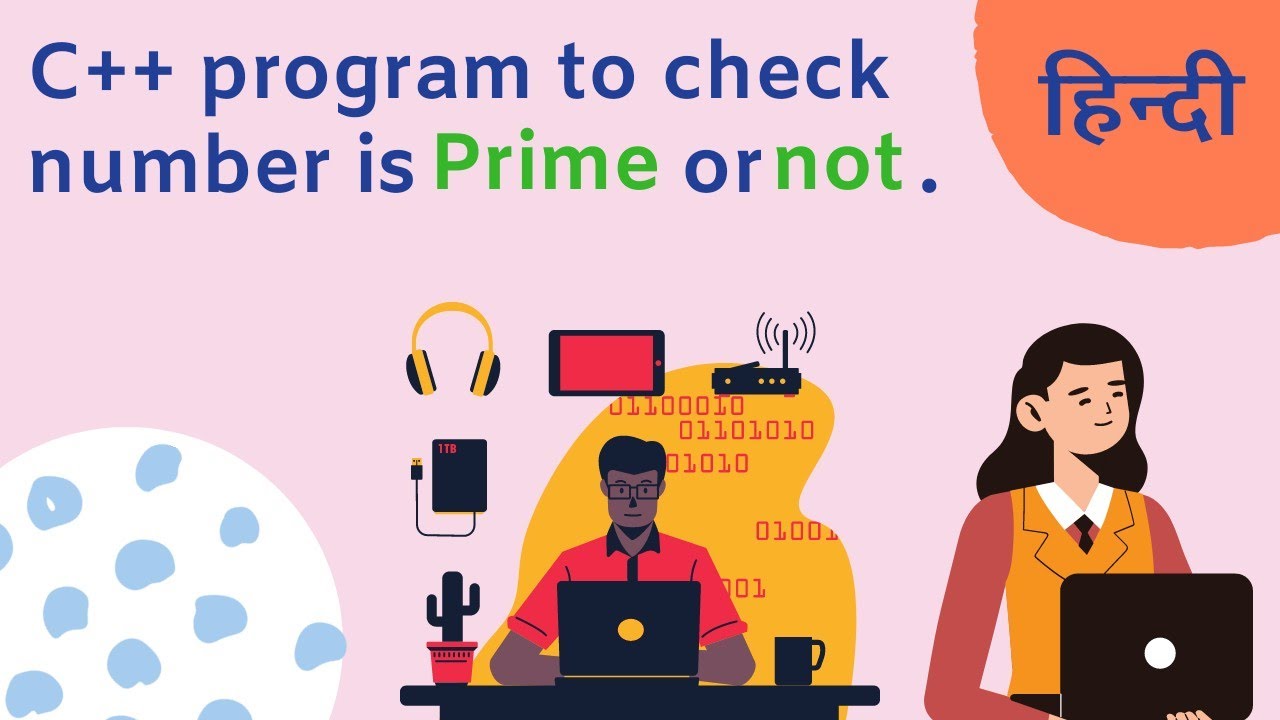 C++ program to check number is prime or not | prime number | saral ...