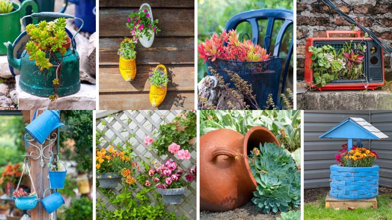 68 Beautifuly Creative Garden Planter Ideas to Spice Up Your Garden ...