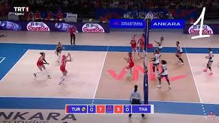 Hande Baladın’ın Tayland maçındaki tüm sayıları