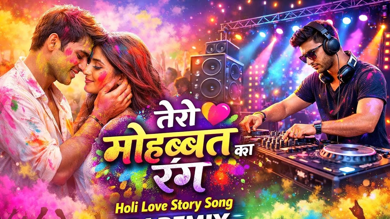 तेरी मोहब्बत का रंग ❤️💛💜 Teri Mohabbat Ka Rang | Ns music 95 official song 🎵 | Holi Festival 💛