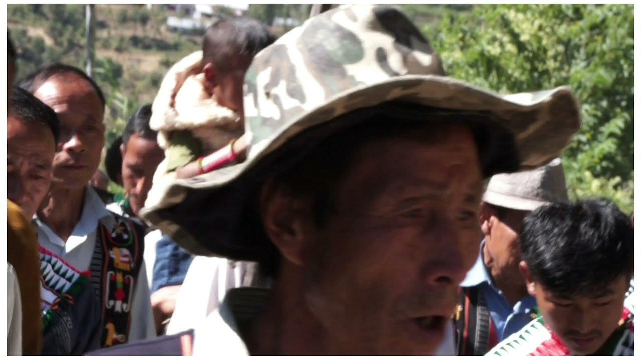 Traditional Stone pulling ceremony  at Maopungdong Village / Historic Moments...