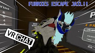 FURRIES ESCAPE JAIL!! | VRChat