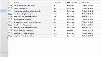 Working with Campaign Responses - Microsoft Dynamics CRM Online - Success Portal