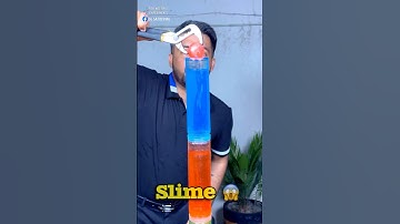Experiment 1000°C RHCB vs Slime 😱 🍯#satisfying #science #slime #asmrsounds #experiment