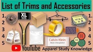 35 Types of Popular Trims and Accessories for your Clothing [Images] -  Textile Apex